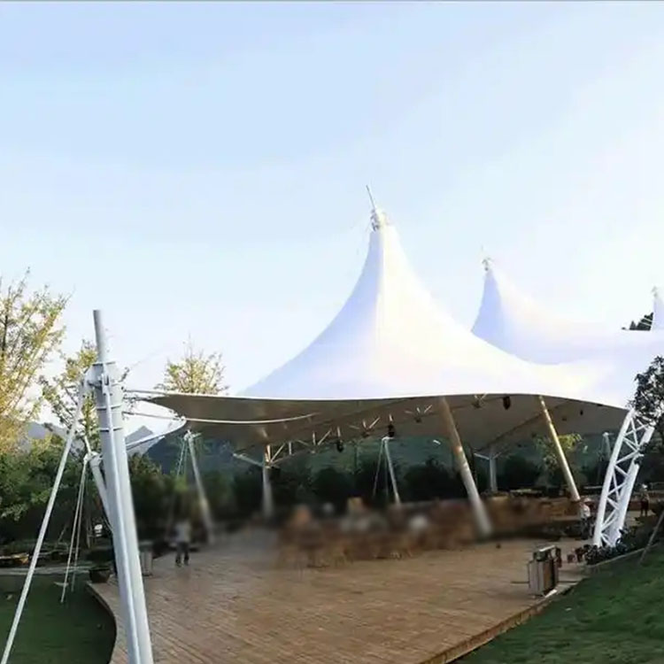 盘山县膜结构景观棚