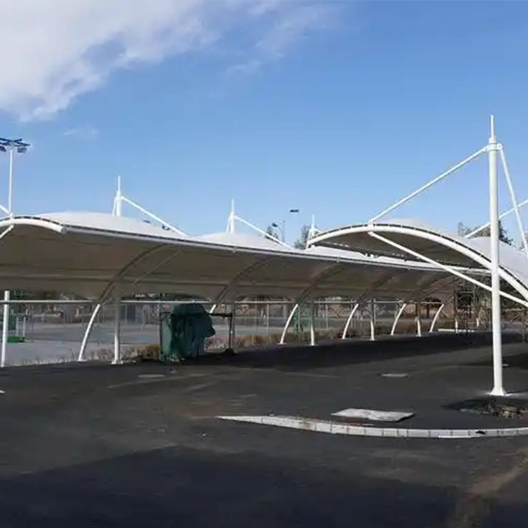 盘山县膜结构电动车棚