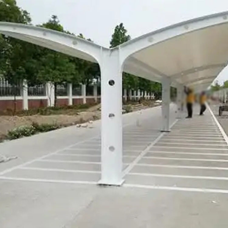 盘山县膜结构电动车棚