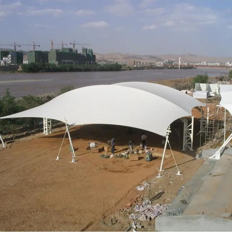 盘山县膜结构汽车棚